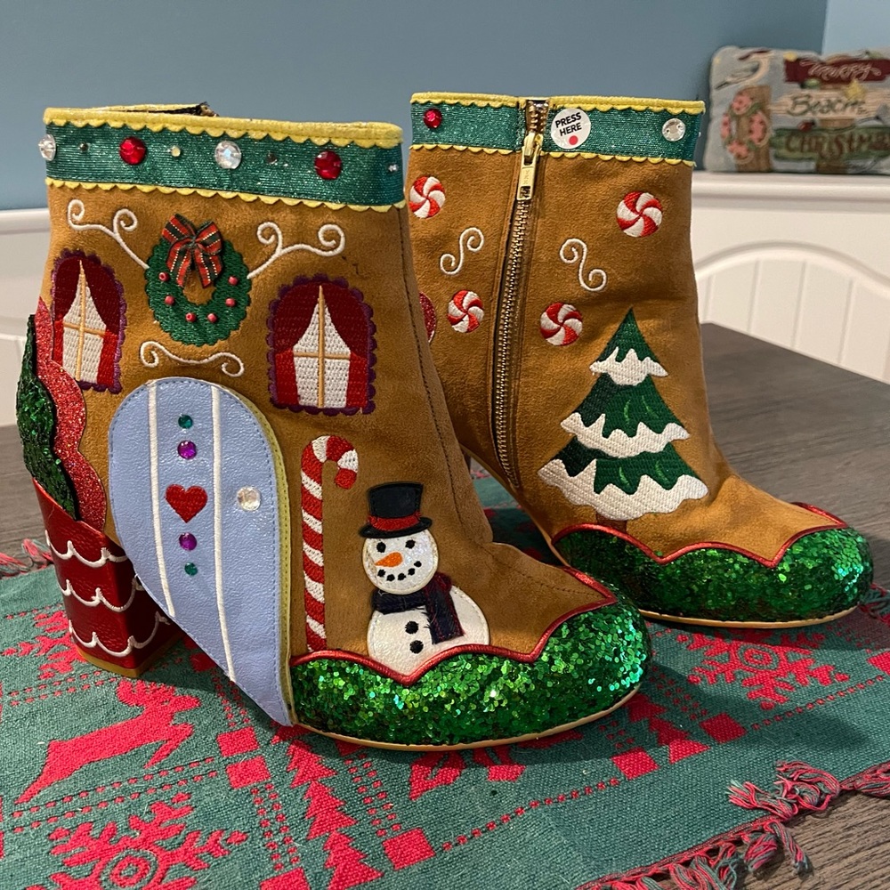 Irregular Choice boots Gingers Place *VERY RARE* size 43